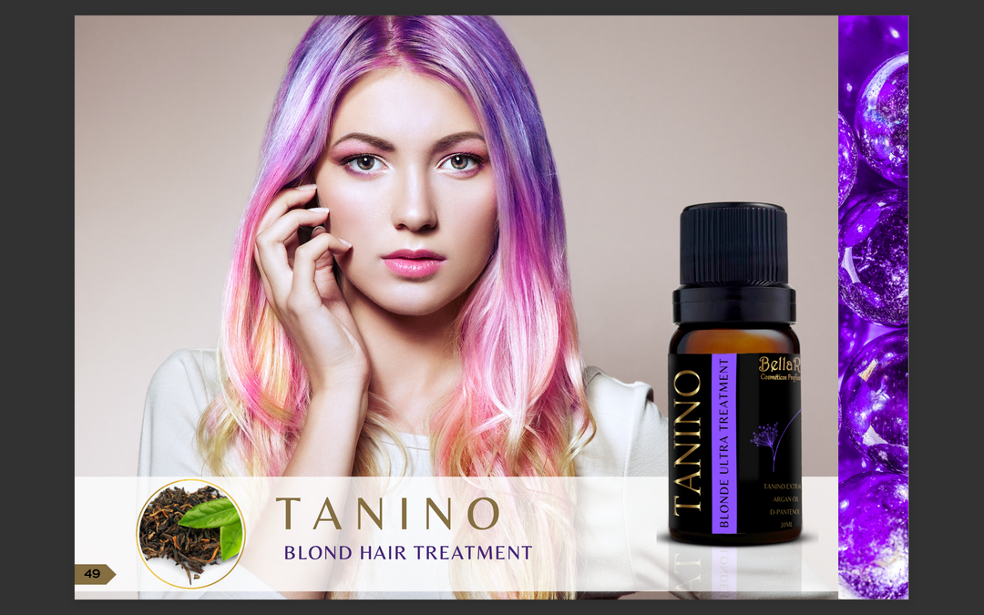 TRATAMIENTO PARA CABELLO RUBIO TANINO paquete de 12